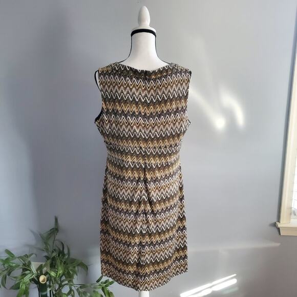 Emma & Michele Sleeveless Striped Dress 12 - Picture 2 of 7